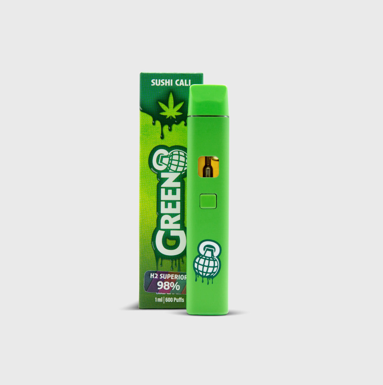 Green8 Disposable Vape 1ml 98% H2 Superior - Sushi Cali